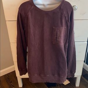Massimo long sleeve brown/rust color NWT.